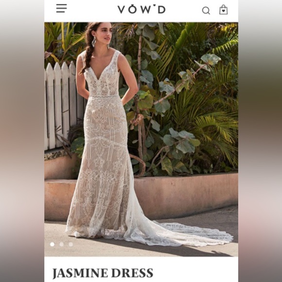 Altar'd State Dresses & Skirts - Vow’d Jasmine Dress - Wedding Dress - Bridal Dress - Wedding Gown - Mermaid